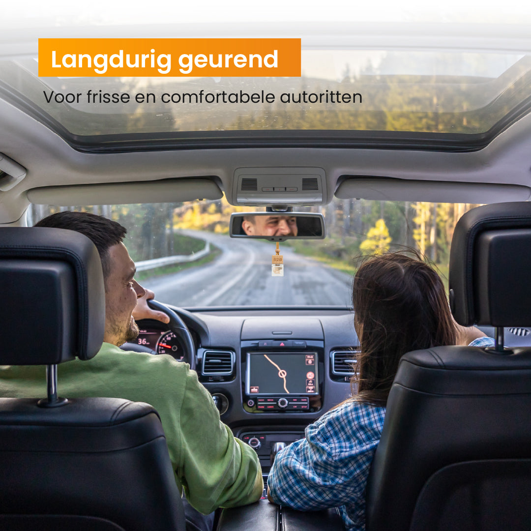 R2B Auto parfum Hangend - Lavendel - 8 ml - Auto Geurverfrisser - Autogeur - Autoparfum