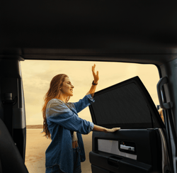 R2B zonnescherm auto review