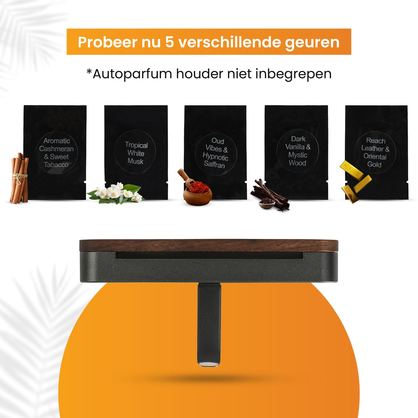 R2B Autoparfum Navulling - Combiset Van Alle Geuren - 5 Stuks