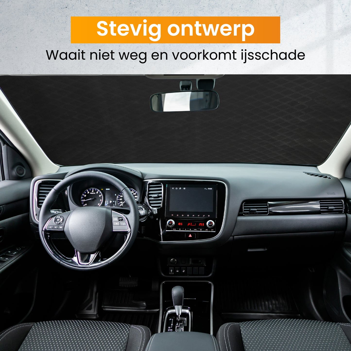 R2B Anti-Vries Deken Auto Voorruit - 100 x 145 cm - Vriesdeken Auto