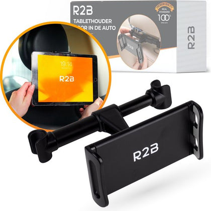 R2B Tablet houder auto hoofdsteun voor tablets/telefoons - Model Apeldoorn